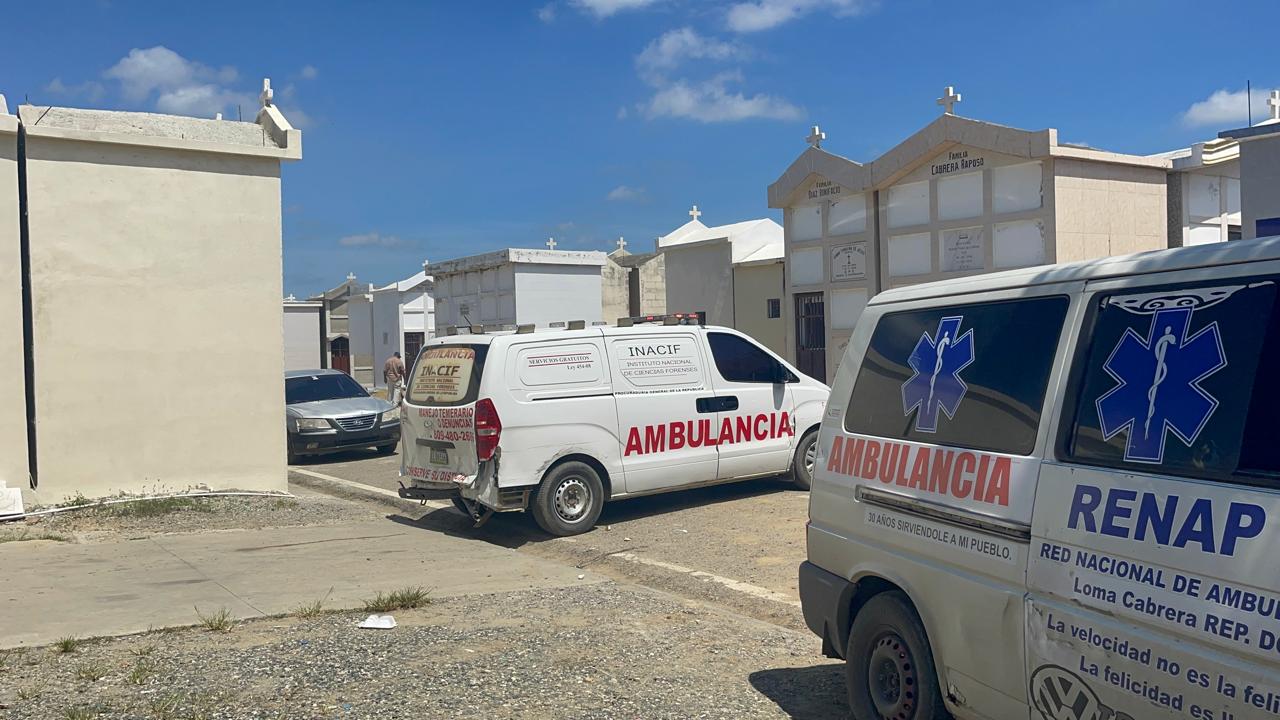 Cinco muertos en tiroteo por disputa de punto de droga en Dajabón son trasladados al Inacif de Santiago