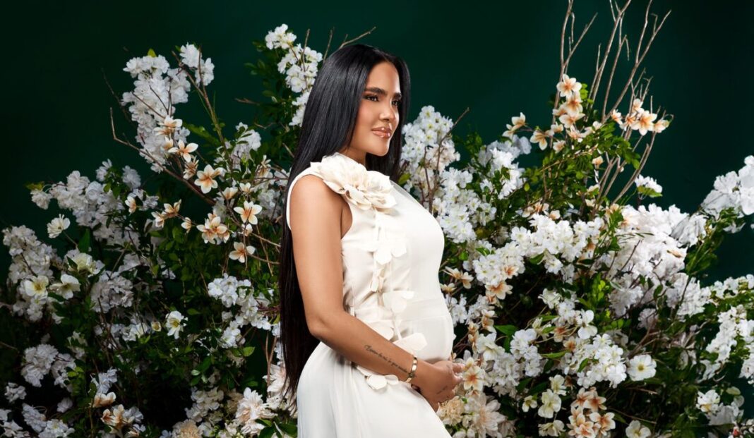 Martha Heredia está embarazada de su primer bebé