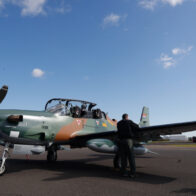 Paraguay recibe cuatro aviones Super Tucano comprados a Brasil para lucha contra narcos