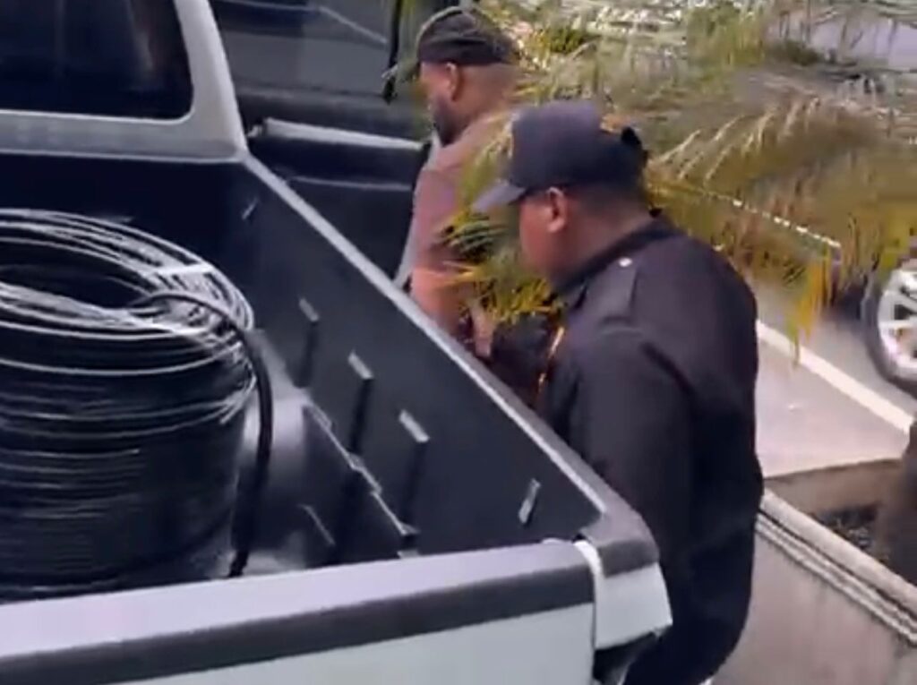 Arrestan hombre por robo de cables eléctricos propiedad de Edeeste - Noticias de hoy en República Dominicana | De Último Minuto