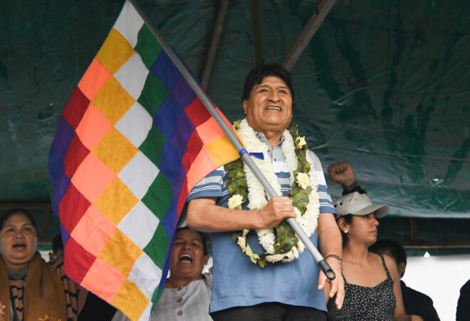 Leales a Evo Morales insisten en su candidatura presidencial con un partido inhabilitado