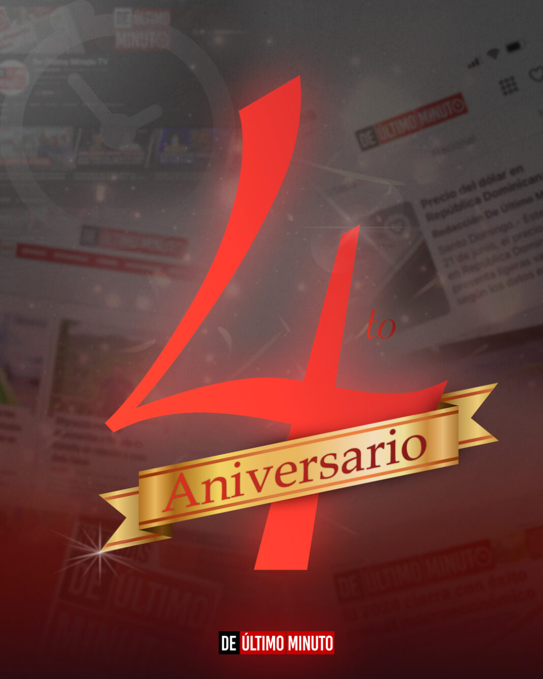 De Último Minuto celebra su cuarto aniversario como el medio digital más interactivo de la República Dominicana