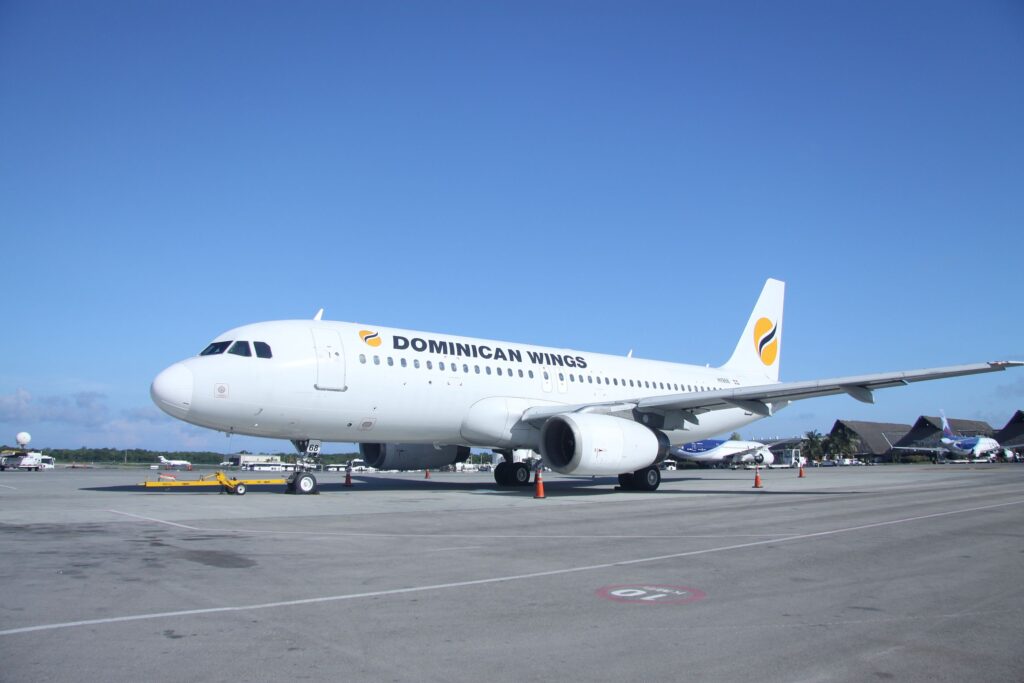Airbus A320-200 de Dominican Wings. Origen de Arajet