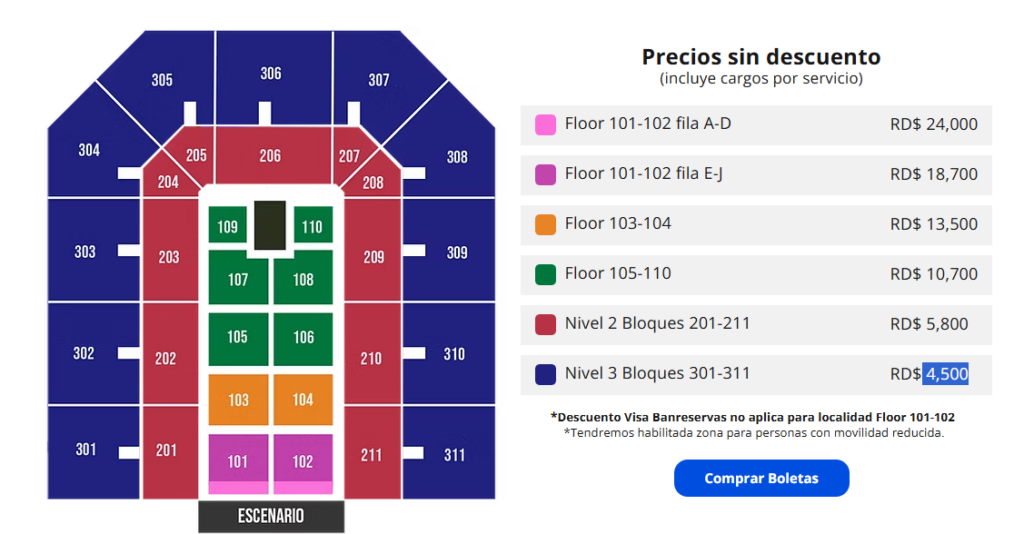 Boletas para el concierto de Erreway en RD cuestan desde 3,825 hasta 24,000 pesos - Noticias de hoy en República Dominicana | De Último Minuto