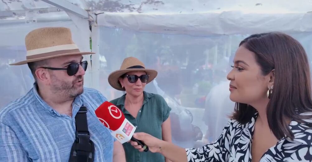 Dominicanos del exterior y turistas, disfrutan de la Feria del Mango 2025 en Baní
