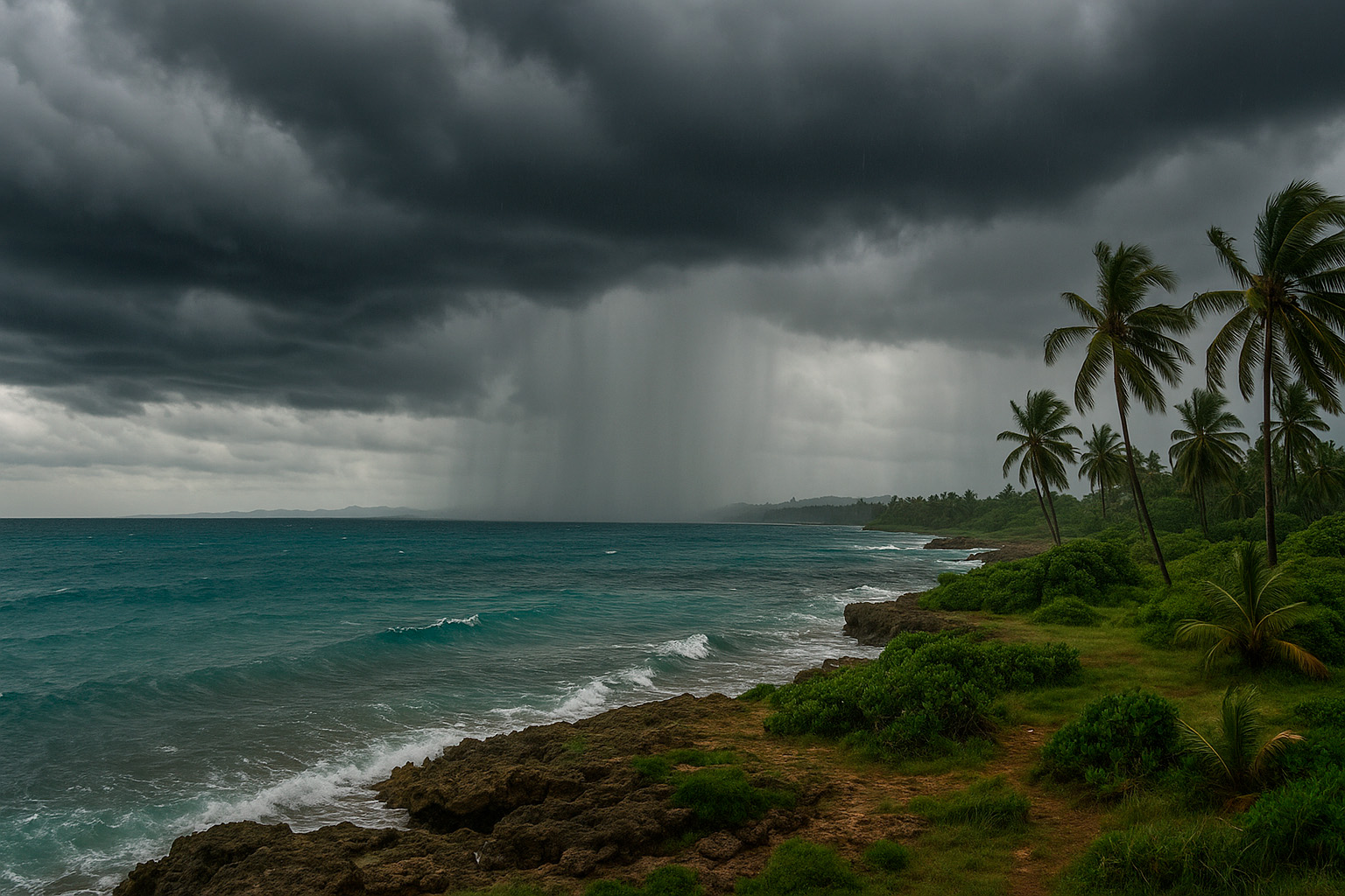 Pronóstico del tiempo en República Dominicana para el fin de semana del 28 y 29 de junio de 2025