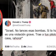 Donald Trump insta a Israel a abstenerse de lanzar bombas - Noticias de hoy en República Dominicana | De Último Minuto