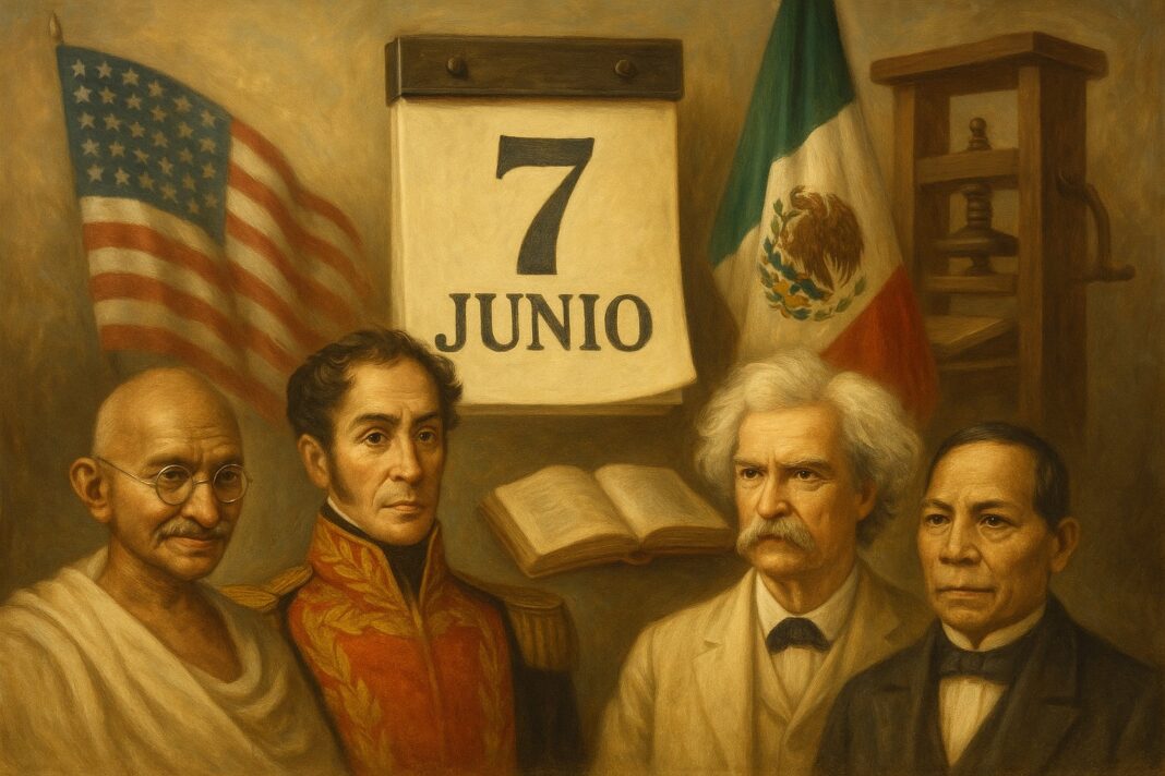 Efemérides del 7 de junio