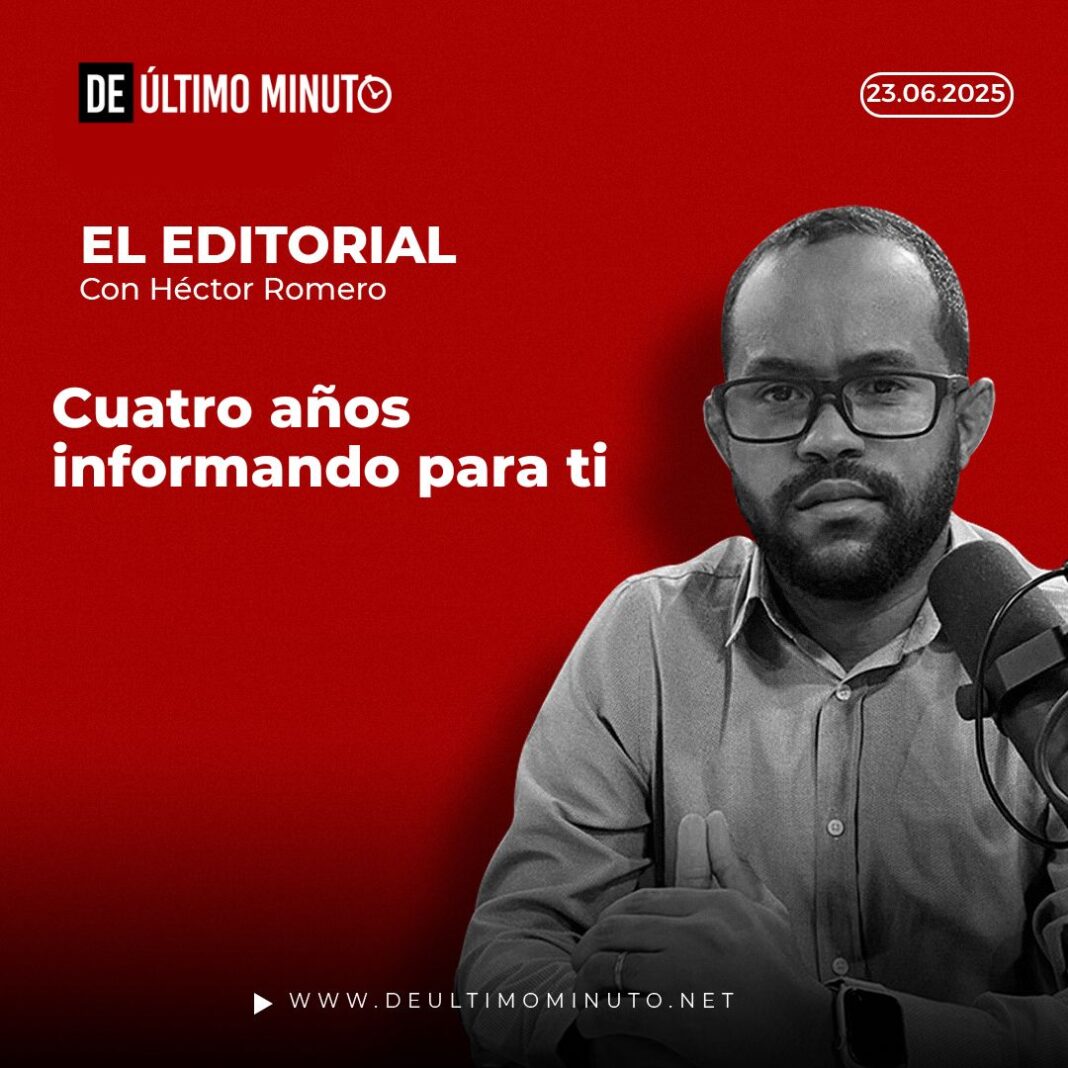 Cuatro años informando para ti