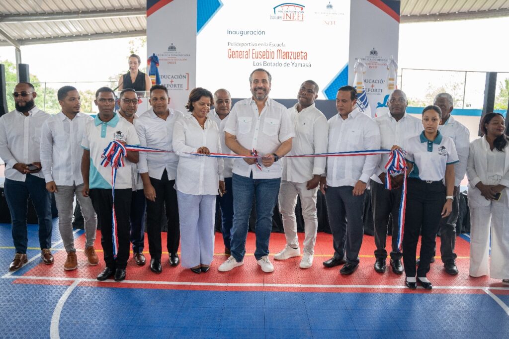INEFI entrega moderno polideportivo techado en Yamasá - Noticias de hoy en República Dominicana | De Último Minuto