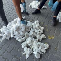 Puerto Haina: DNCD incauta en pañales más de 700 guantes quirúrgicos llenos de marihuana