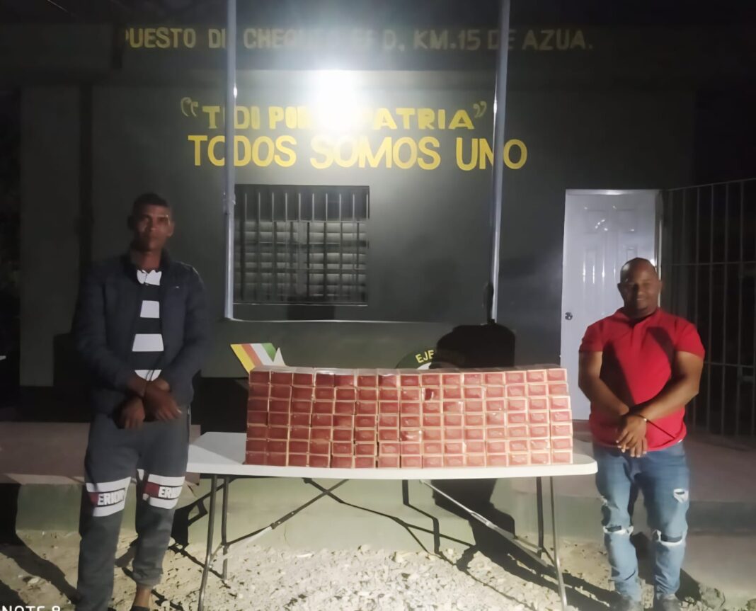 Arrestan a dos hombres por contrabando en San Juan de la Maguana