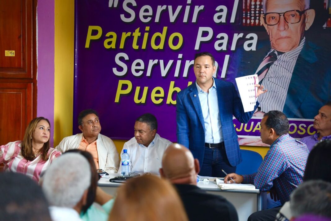 Johnny Pujols llama a fortalecer la unidad del PLD
