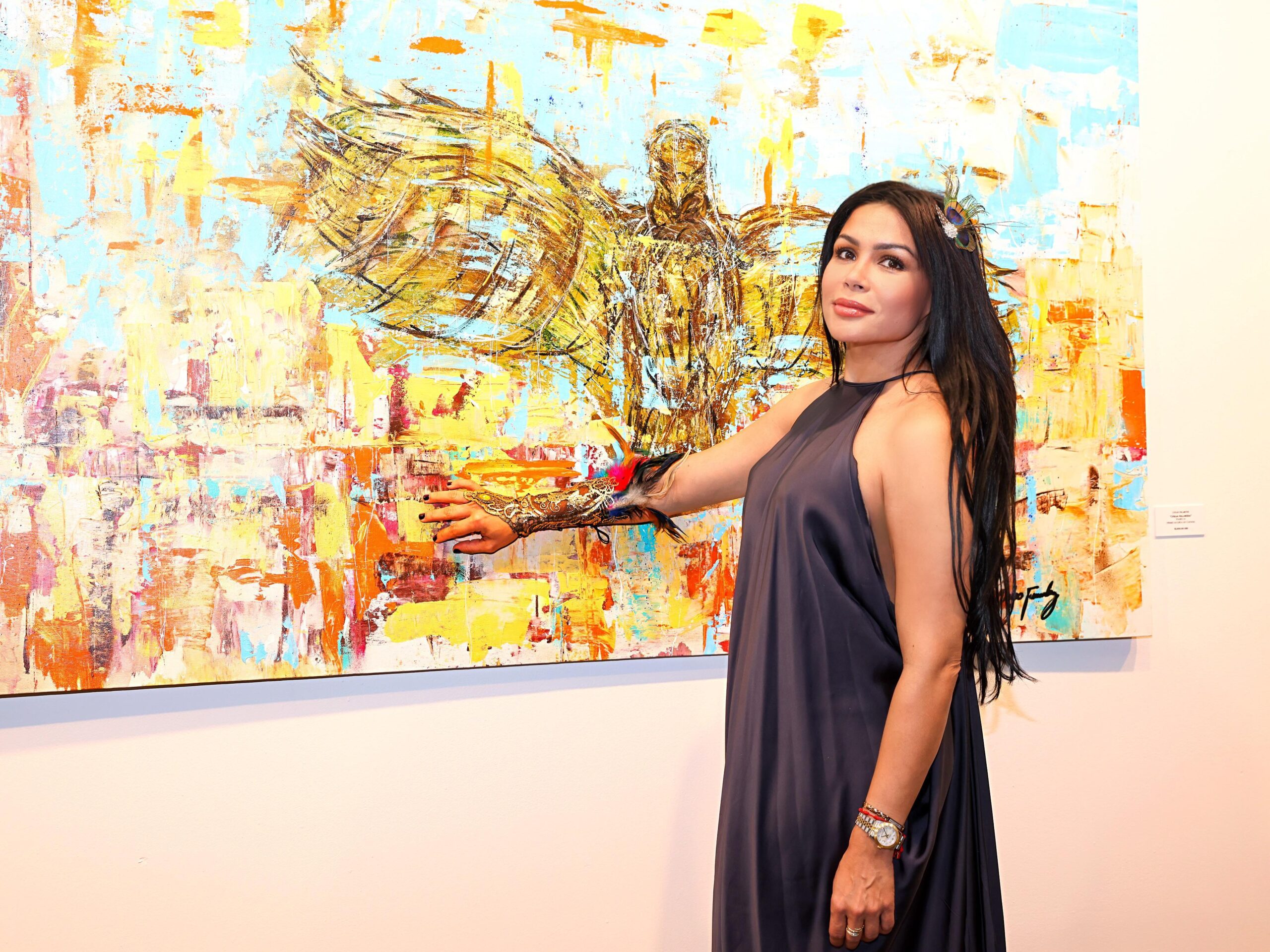 Yubo Fernández: Embajadora del Arte Dominicano, lleva la Cigua Palmera por el mundo