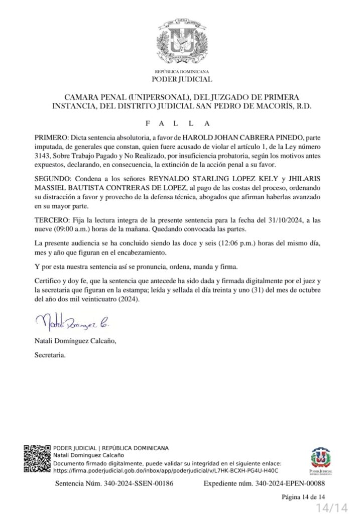 Arquitecto denuncia persecución del Grandes Ligas Reynaldo Starling López en complicidad con autoridades - Noticias de hoy en República Dominicana | De Último Minuto