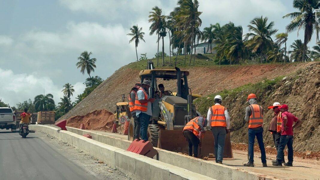 Avanza la transformación de la entrada a Santa Bárbara de Samaná