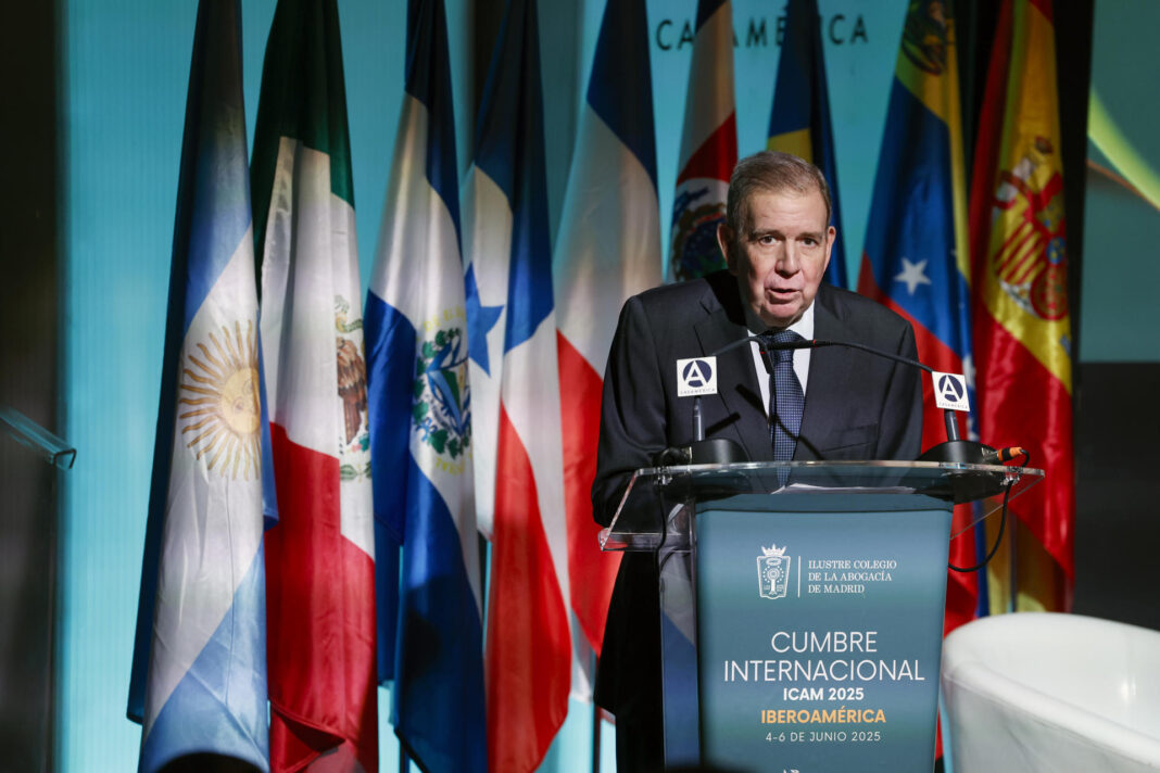 Edmundo González llama a fortalecer la democracia iberoamericana tras el retroceso reciente