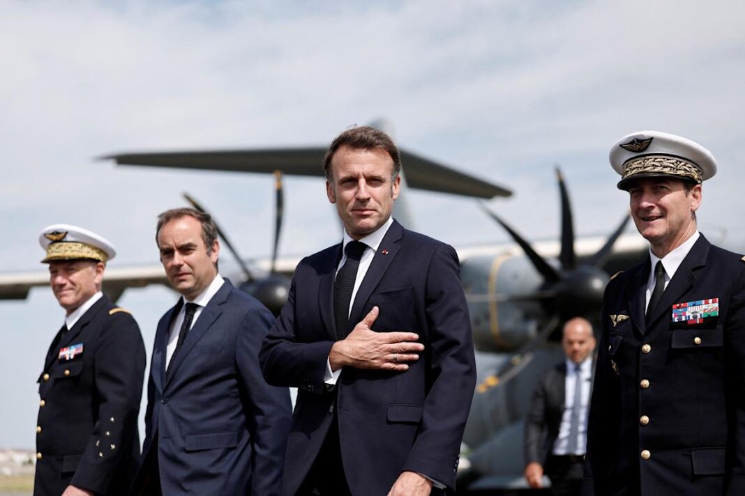 Macron avisa de que la acción militar por sí sola no anulará la amenaza nuclear iraní