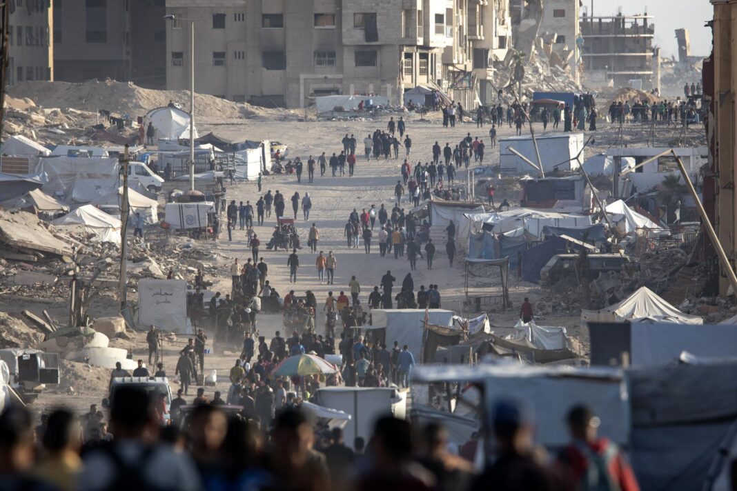 Al menos nueve muertos en los ataques israelíes en el sur de Gaza de este viernes