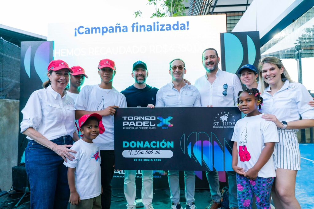 X102.1 culmina exitoso Torneo de Pádel recaudando más de RD$5 millones para causas sociales - Noticias de hoy en República Dominicana | De Último Minuto