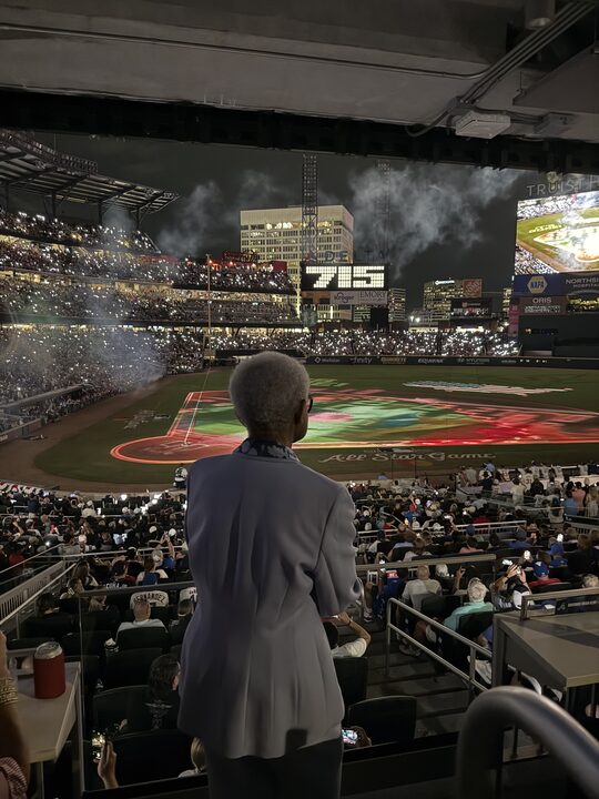 Homenaje virtual a Hank Aaron emociona al Truist Park durante el All-Star Game 2025 - Noticias de hoy en República Dominicana | De Último Minuto