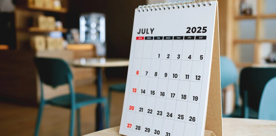 Agenda del día: Martes 15 de julio de 2025