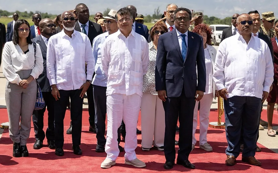 El presidente de Colombia visita Haití para dialogar sobre la seguridad y el fortalecimiento institucional - Noticias de hoy en República Dominicana | De Último Minuto