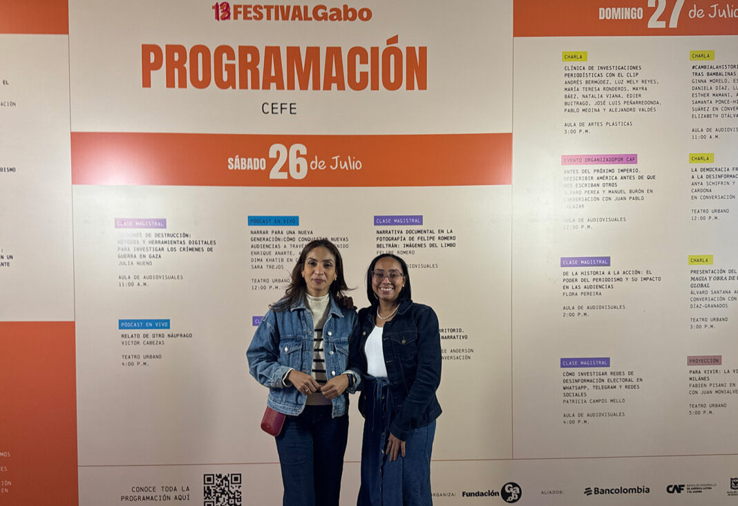 Delegación de De Último Minuto participa en el Festival Gabo 2025 en Bogotá