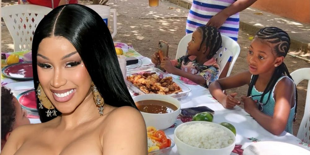 Hijos de Cardi B disfrutan la vida del campo con unas divertidas vacaciones en RD
