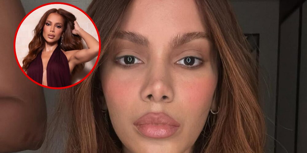 El sorprendente cambio físico de Anitta que es viral en internet