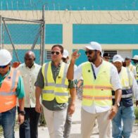 Ministro Bonilla inspecciona avances finales  en la construcción del CCR Las Parras