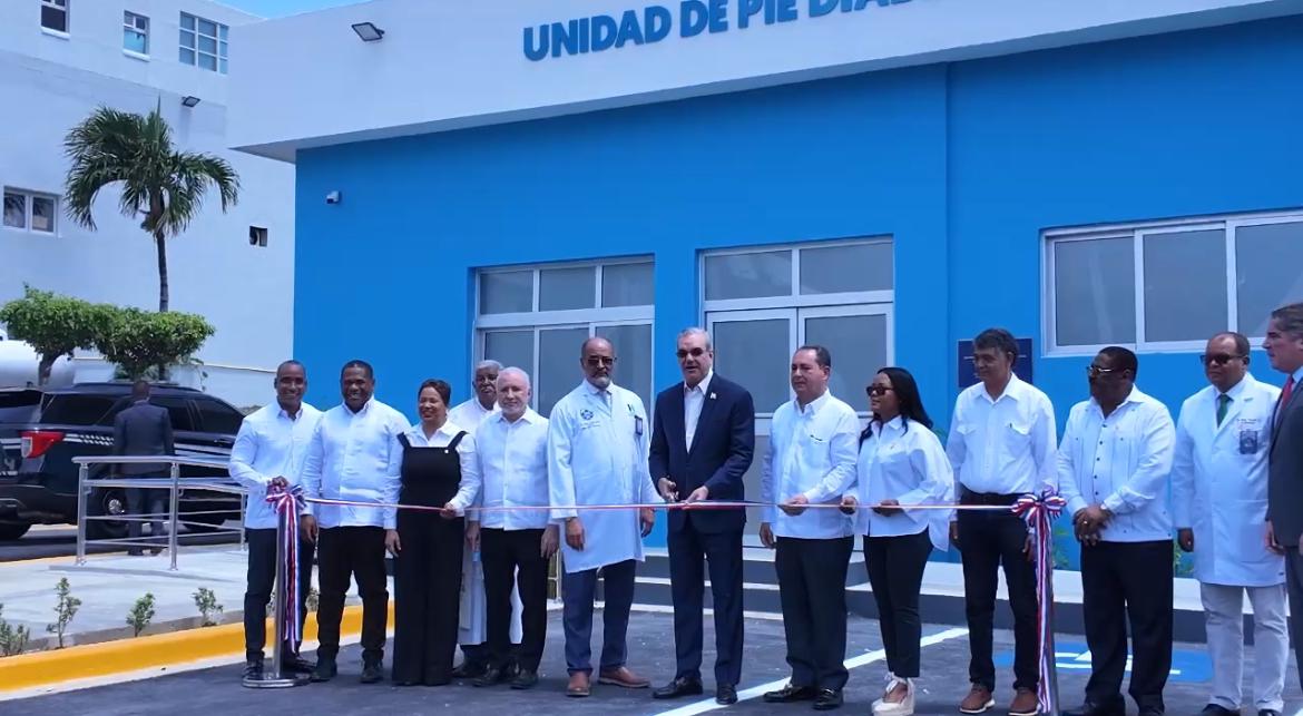 Abinader inaugura Unidad de Pie Diabético en el Hospital Marcelino Vélez Santana - Noticias de hoy en República Dominicana | De Último Minuto