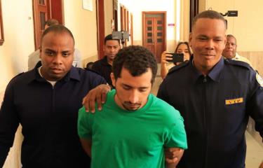 Trasladan a la sala de audiencia a Jean Andrés Pumarol para conocer medida de coerción