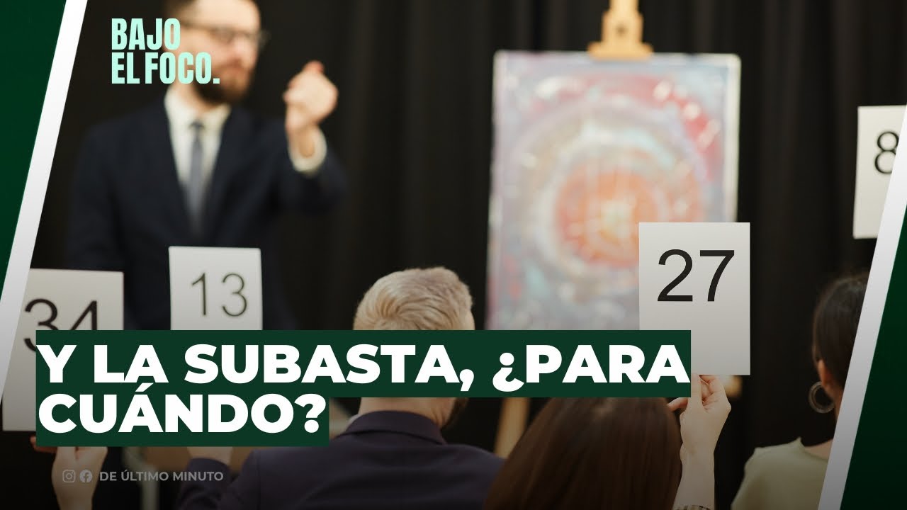 ¿PARA CUÁNDO SERÁ LA SUBASTA ANUNCIADA POR EL PRESIDENTE LUIS ABINADER? - Noticias de hoy en República Dominicana | De Último Minuto