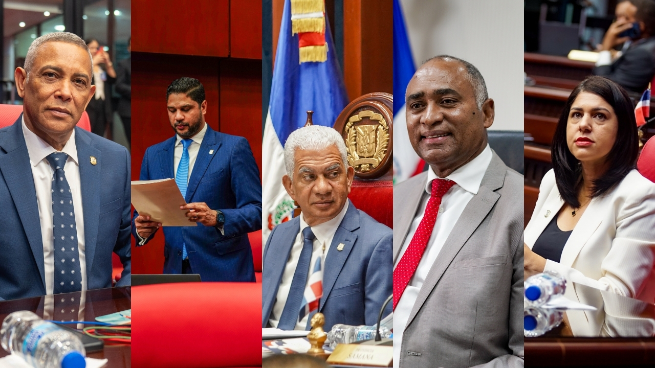 Senadores respaldan continuidad de Ricardo de los Santos como presidente del Senado