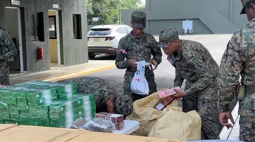 Ocupan más de 46 mil cajetillas de cigarrillos y bebidas adulteradas en operativo en SFM - Noticias de hoy en República Dominicana | De Último Minuto