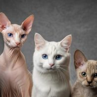 Cinco razas de gatos tan raras como fascinantes - Imagen creada con Inteligencia Artificial