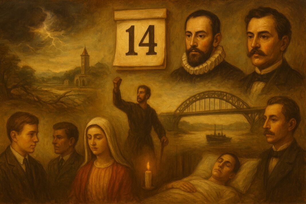 Efemérides del 14 de agosto