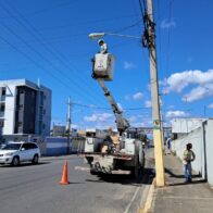 Edeeste pone en funcionamiento más de 15 mil luminarias en primer trimestre del 2025