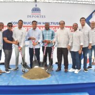 Ministro Kelvin Cruz da primer picazo para iniciar construcción del multiusos de Manganagua - Noticias de hoy en República Dominicana | De Último Minuto