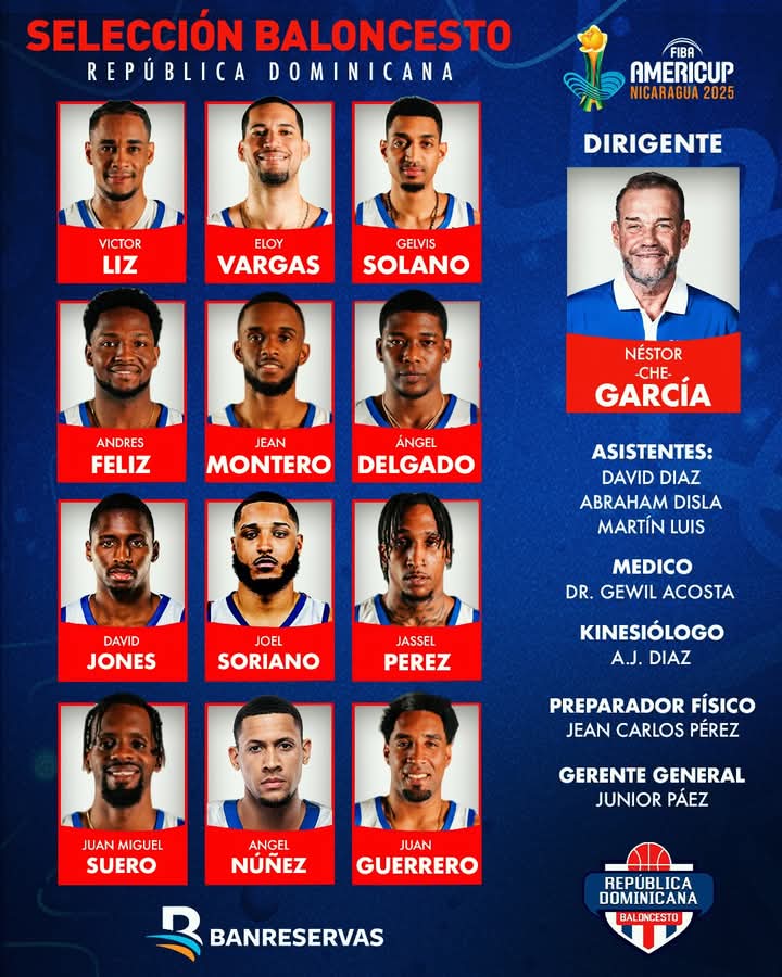 RD define sus doce jugadores para la FIBA AmeriCup 2025 | 2 | RD define sus doce jugadores para la FIBA AmeriCup 2025 - Noticias de hoy en República Dominicana | De Último Minuto