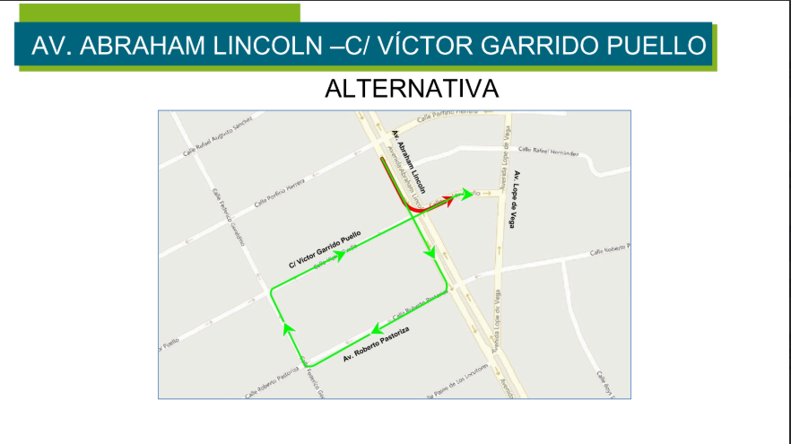¡Atención conductores! A partir del domingo no podrás girar a la izquierda en estas intersecciones - Noticias de hoy en República Dominicana | De Último Minuto