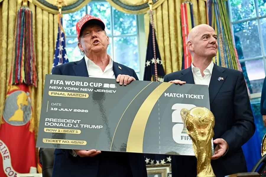 Trump anuncia que el sorteo del Mundial 2026 será en Washington el 5 de diciembre - Noticias de hoy en República Dominicana | De Último Minuto