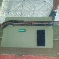 Ejército detiene a haitiano con una escopeta de fabricación casera en Elías Piña