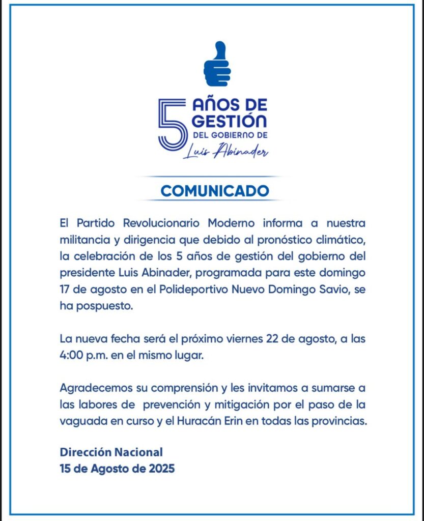 Máximo Romero alertó sobre suspensión de la celebración del quinto aniversario del PRM ante crisis eléctrica | 3 | Máximo Romero alertó sobre suspensión de la celebración del quinto aniversario del PRM ante crisis eléctrica - Noticias de hoy en República Dominicana | De Último Minuto