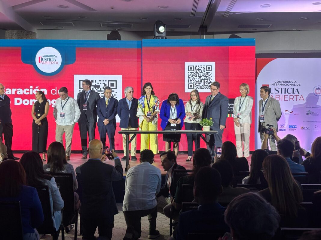 Conferencia de Justicia Abierta concluye con la Declaración de Santo Domingo