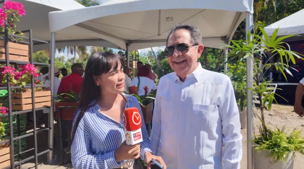 Milcíades Franjul destaca importancia de remozamiento Playa Linda en Nizao