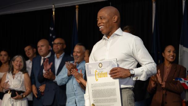 Eric Adams, alcalde de Nueva York: “Nací en Alabama, pero soy dominicano”