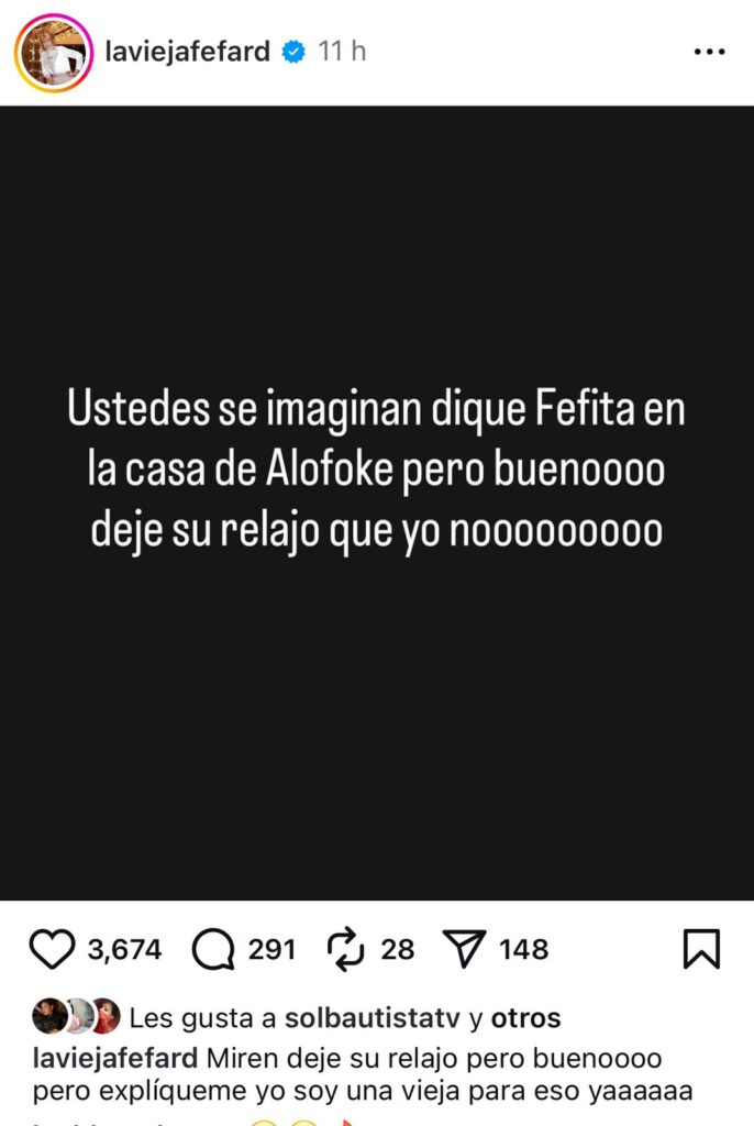 Fefita La Grande: “Ustedes se imaginan dique a Fefita en La Casa de Alofoke” | 2 | Fefita La Grande: “Ustedes se imaginan dique a Fefita en La Casa de Alofoke” - Noticias de hoy en República Dominicana | De Último Minuto