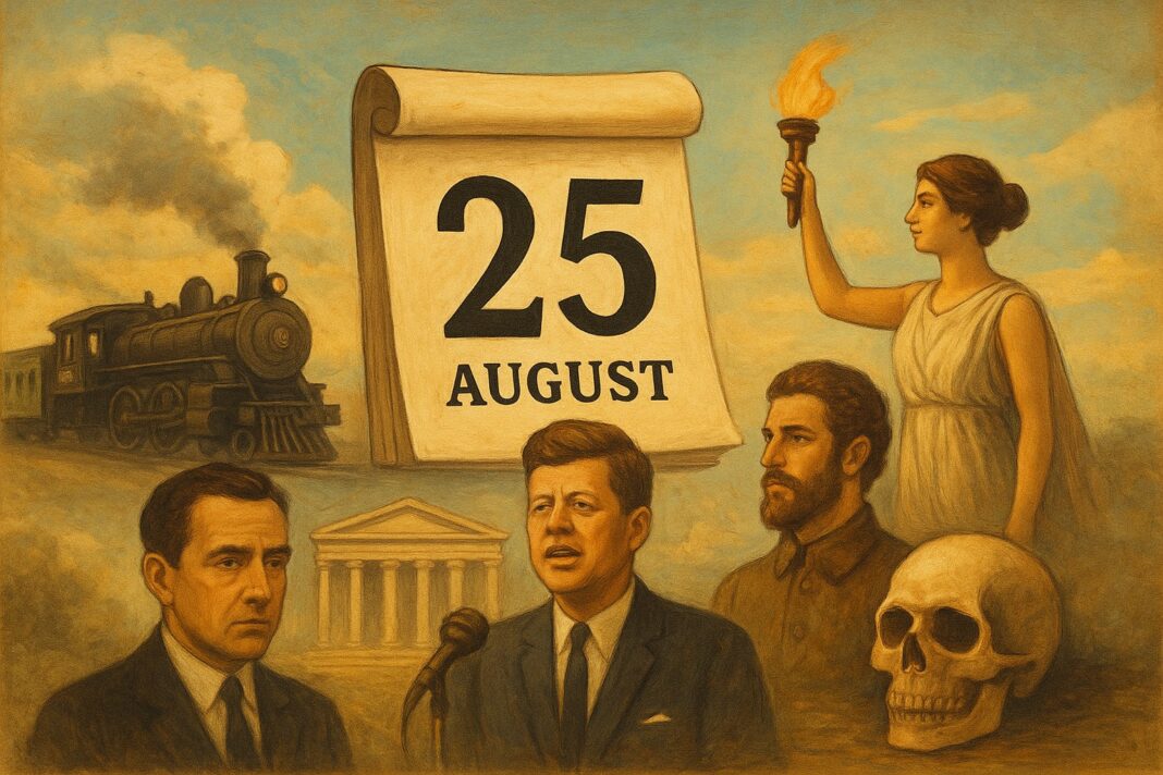 efemérides del 25 de agosto